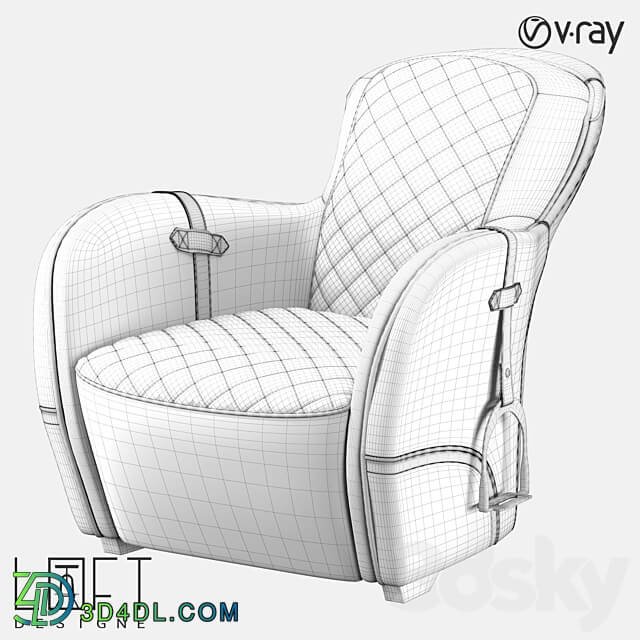 Arm chair - Armchair LoftDesigne 4065 model