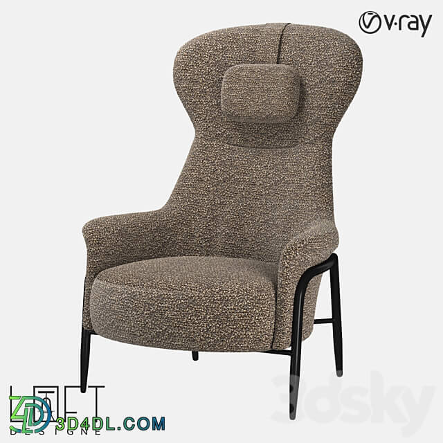 Arm chair - Armchair LoftDesigne 10839 model