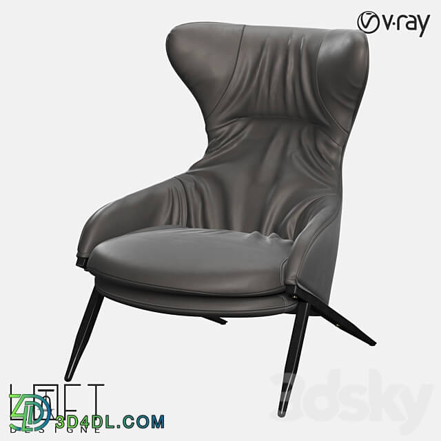 Arm chair - Armchair LoftDesigne 10844 model