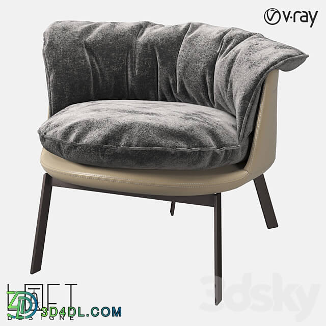 Arm chair - Armchair LoftDesigne 36555 model