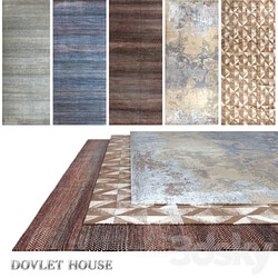 Carpets DOVLET HOUSE 5 pieces part 633  