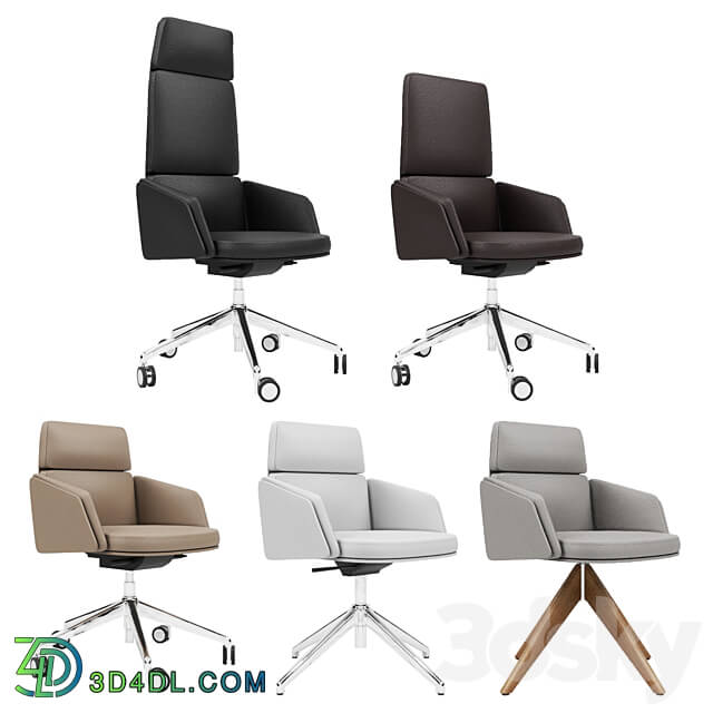 Office furniture - Lead closed armrests