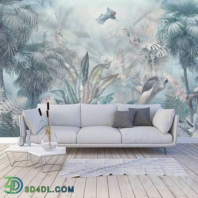 Wall covering - Photowall-paper MasterFresok Art. 13-267_ 13-268 Foggy Tropics OM