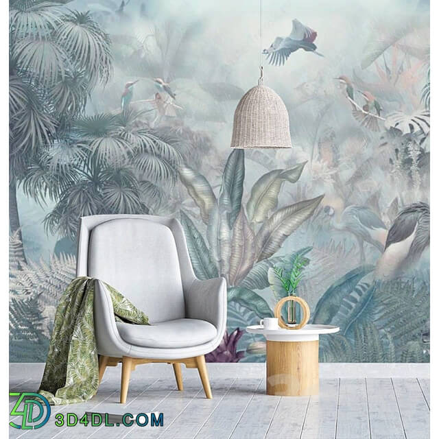 Wall covering - Photowall-paper MasterFresok Art. 13-267_ 13-268 Foggy Tropics OM