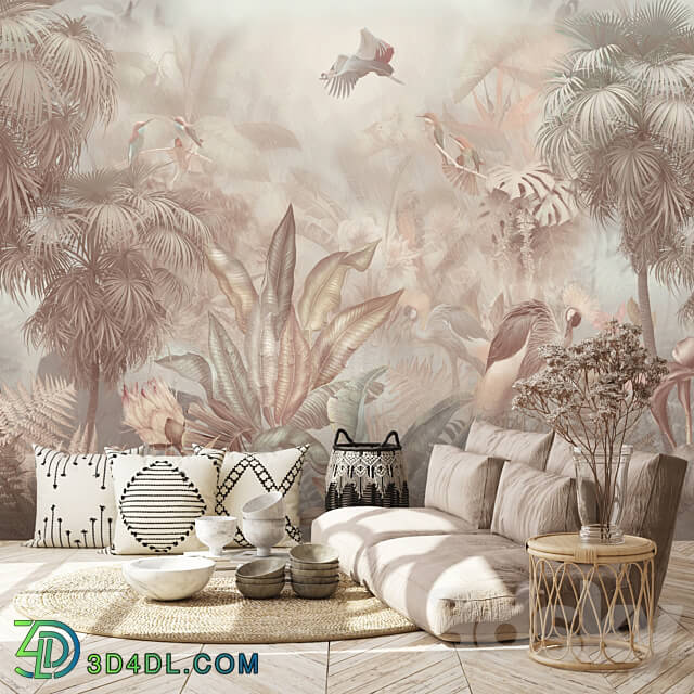 Wall covering - Photowall-paper MasterFresok Art. 13-267_ 13-268 Foggy Tropics OM