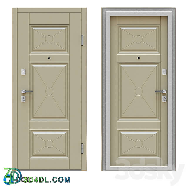 Doors - OM Entrance door Classic _Cross-63_ - PSS