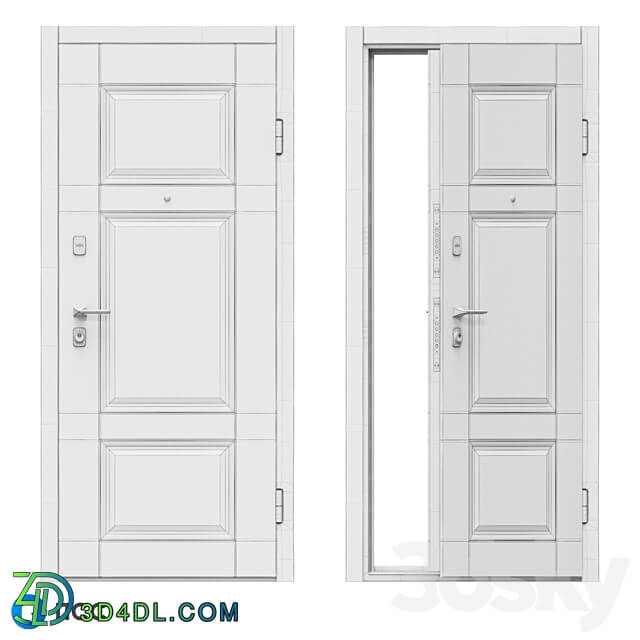 Doors - OM Entrance door Classic _Cross-63_ - PSS