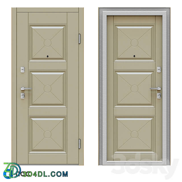 Doors - OM Entrance door Classic _Cross-64_ - PSS