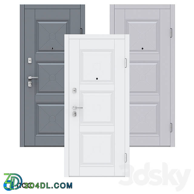 Doors - OM Entrance door Classic _Cross-64_ - PSS
