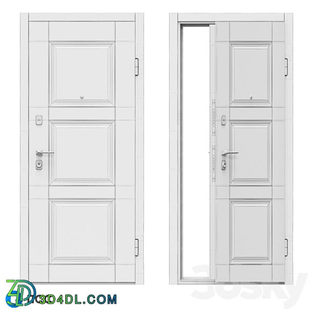 Doors - OM Entrance door Classic _Cross-64_ - PSS