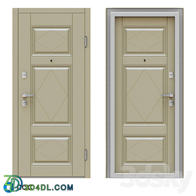 Doors - OM Entrance door Classic _Romb-59_ - PSS