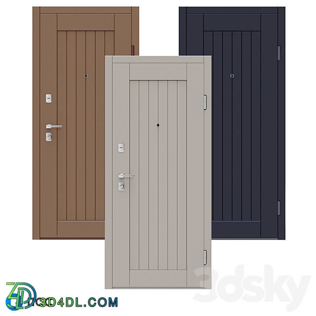 Doors - OM Entrance door LOFT _Loft-136_ - PSS