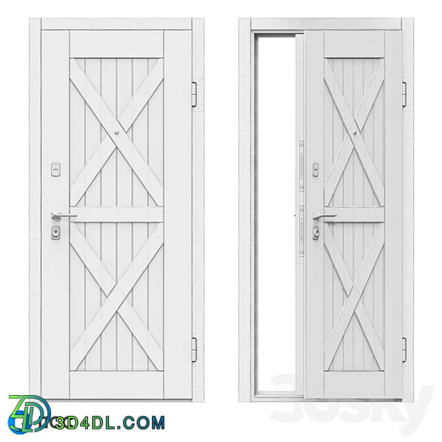 Doors - OM Entrance door LOFT _Loft-141_ - PSS
