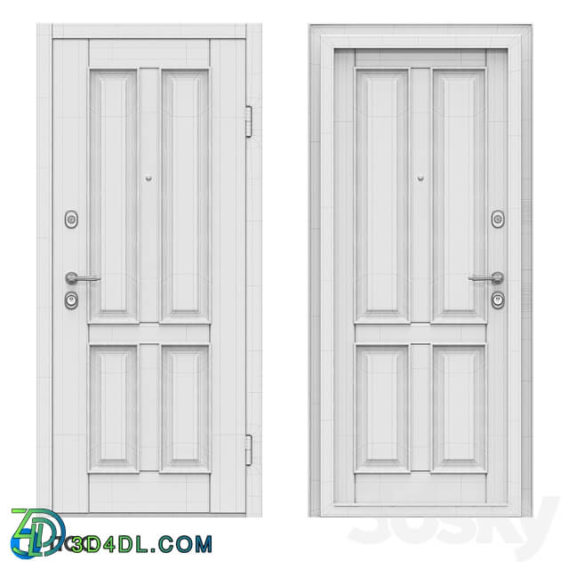 Doors - OM Entrance door ECO _ECO-72_ - PSS