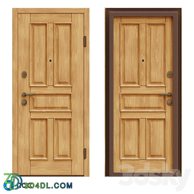 Doors - OM Entrance door ECO _ECO-77_ - PSS