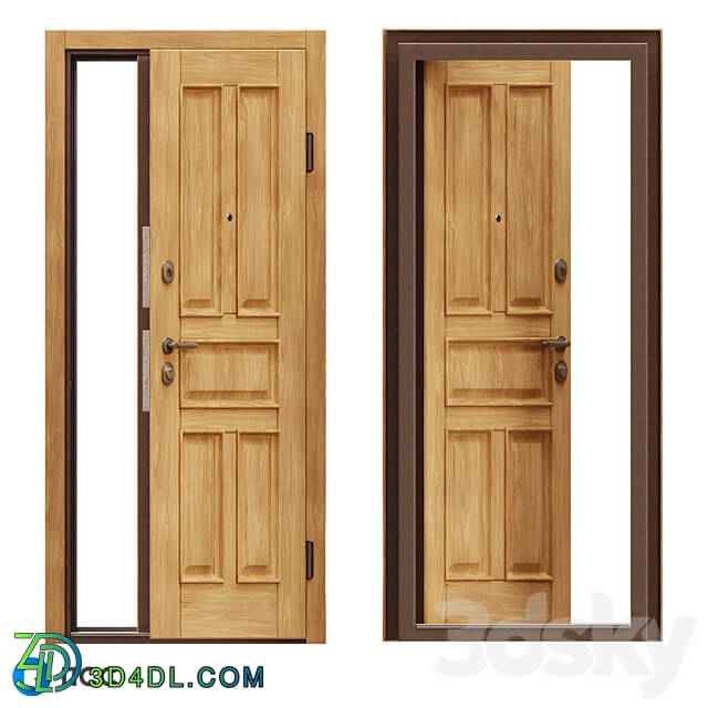 Doors - OM Entrance door ECO _ECO-77_ - PSS