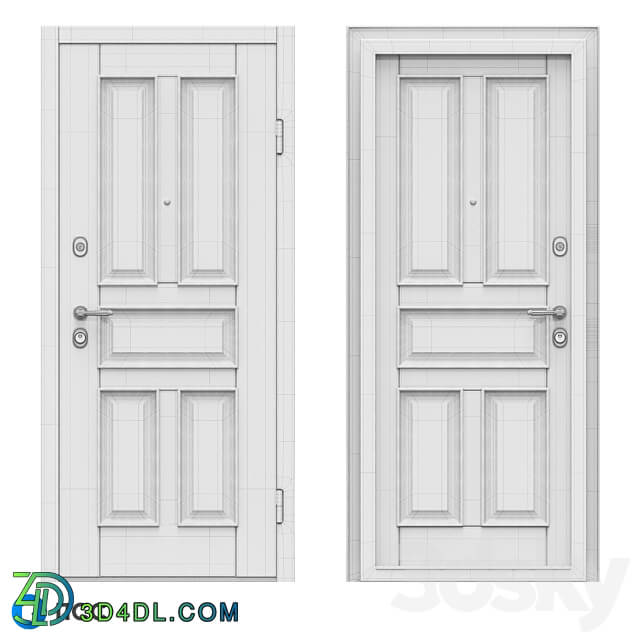 Doors - OM Entrance door ECO _ECO-77_ - PSS