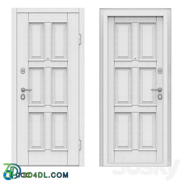 Doors - OM Entrance door ECO _ECO-80_ - PSS