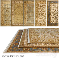 Carpets DOVLET HOUSE 5 pieces part 663  