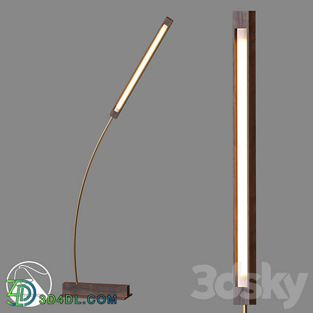 Floor lamp - LampsShop.com T6060 Floor Lamp Flagstaff