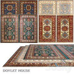 Double carpets DOVLET HOUSE 4 pieces part 673  