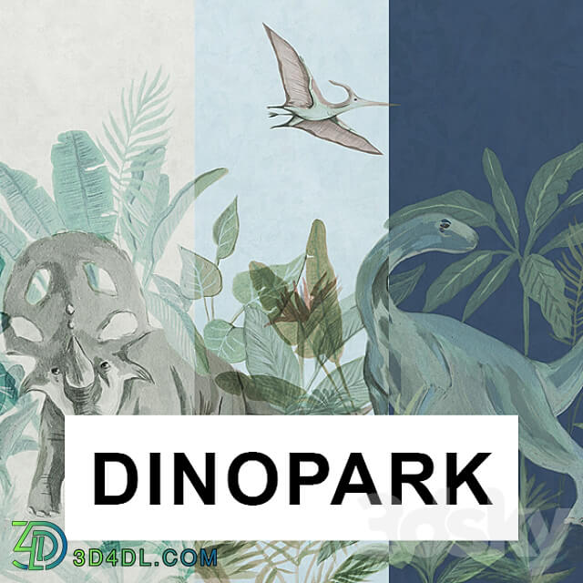 Wall covering - DINOPARK
