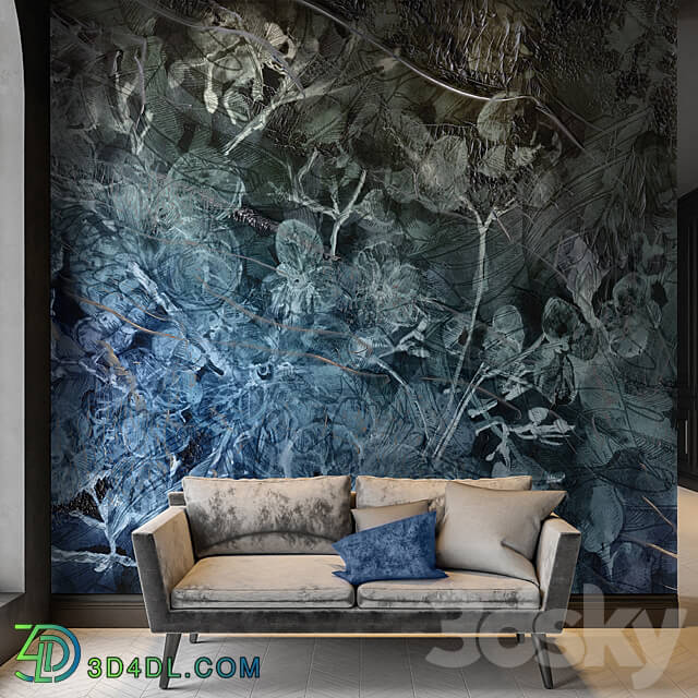 Wall covering - Designer wallpaper Aquarelle pack 1