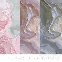 Wall covering - Photowall-paper MasterFresok Fluid Art. 13-328 - 13-330 OM 