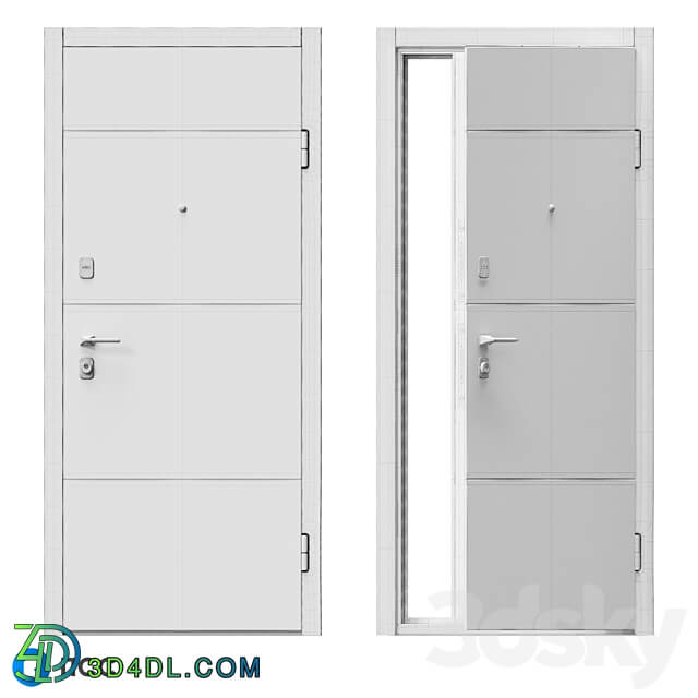 Doors - OM Entrance door LINE _LINE-85_ - ПСС