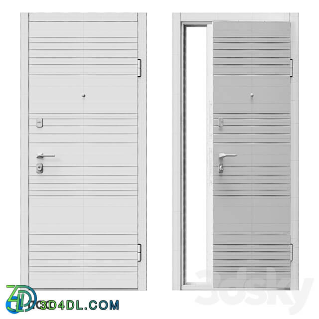 Doors - OM Entrance door LINE _LINE-88_ - ПСС