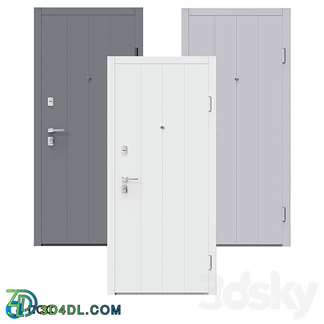 Doors - OM Entrance door LINE _LINE-98_ - ПСС