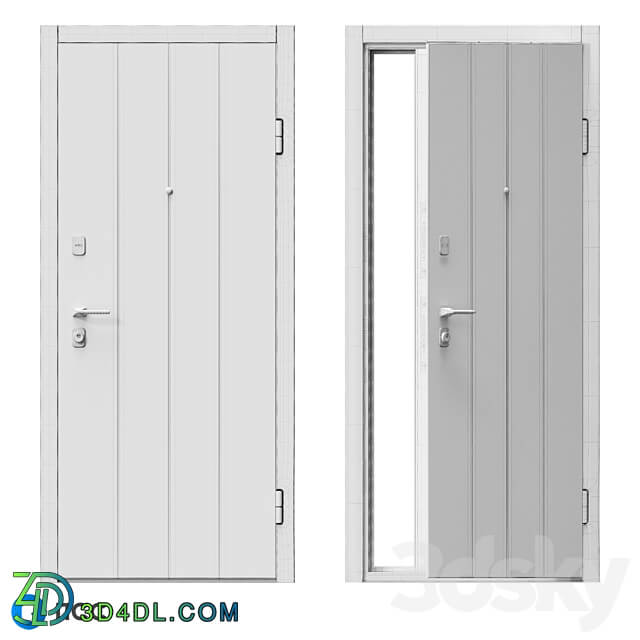 Doors - OM Entrance door LINE _LINE-98_ - ПСС