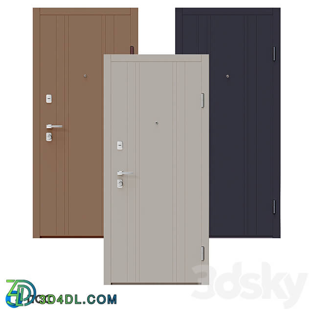 Doors - OM Entrance door LINE _LINE-100_ - ПСС