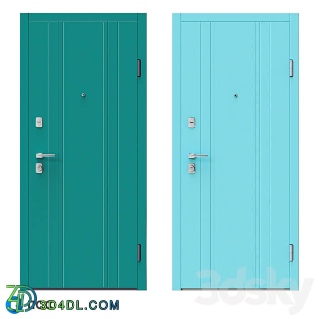 Doors - OM Entrance door LINE _LINE-100_ - ПСС