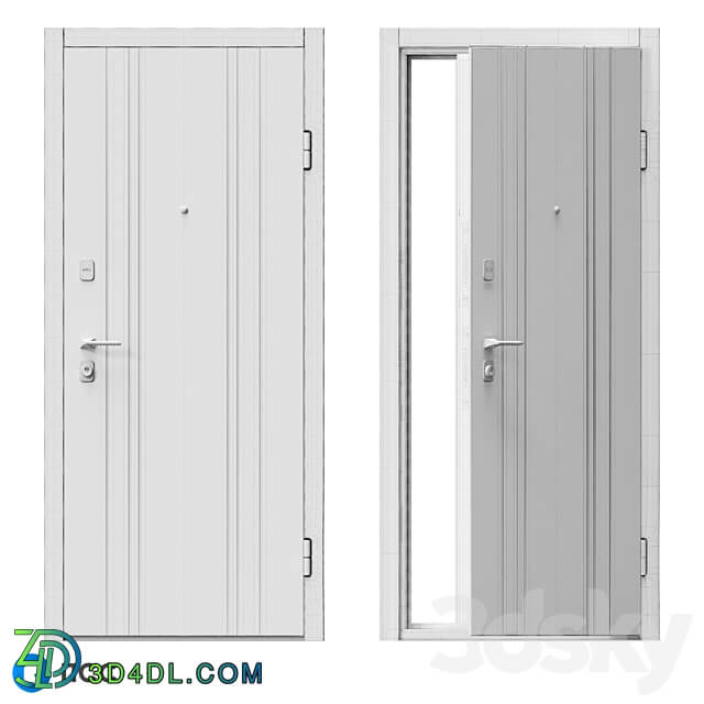 Doors - OM Entrance door LINE _LINE-100_ - ПСС