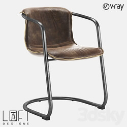 Chair - Chair LoftDesigne 3532 model 