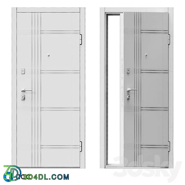 Doors - OM Entrance door HI-TECH _HT-106_ - PSS