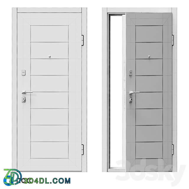 Doors - OM Entrance door HI-TECH _HT-124_ - PSS