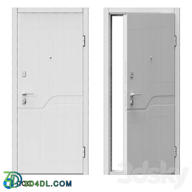 Doors - OM Entrance door HI-TECH _HT-130_ - PSS
