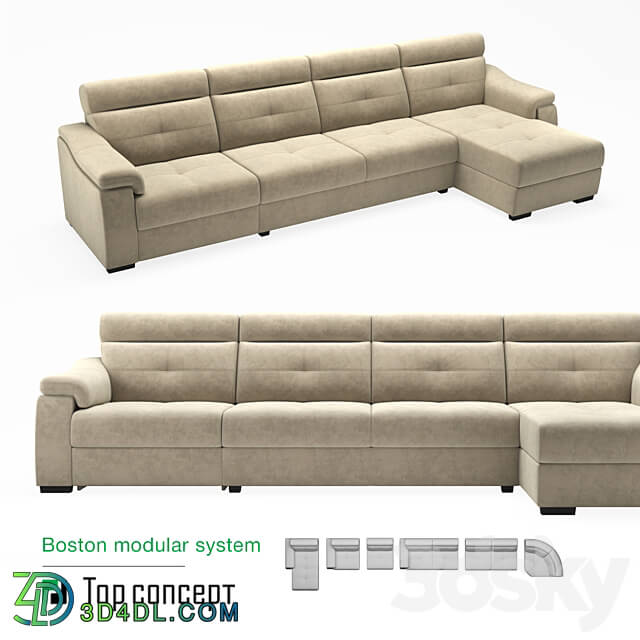 Sofa - Boston sofa _modular system_