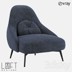 Arm chair - Armchair LoftDesigne 10845 model 
