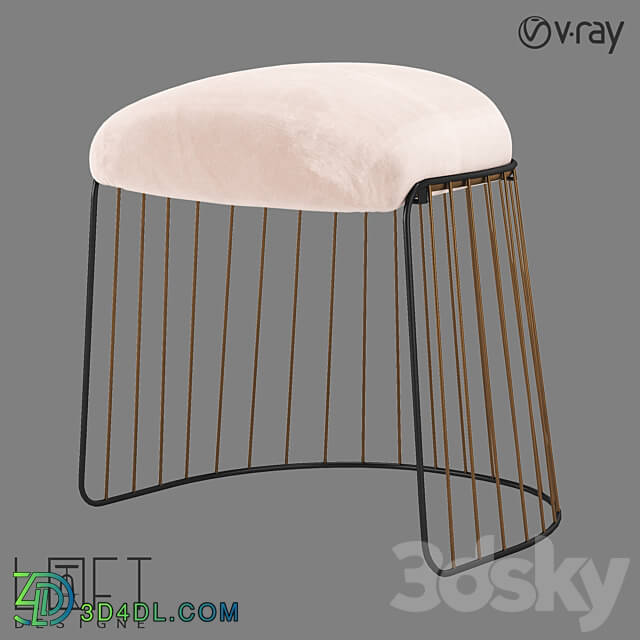 LoftDesigne 35001 model stool