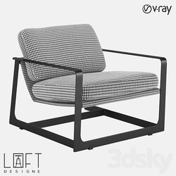 Arm chair - Armchair LoftDesigne 36554 model 