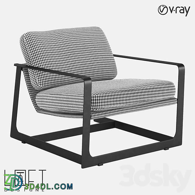 Arm chair - Armchair LoftDesigne 36554 model