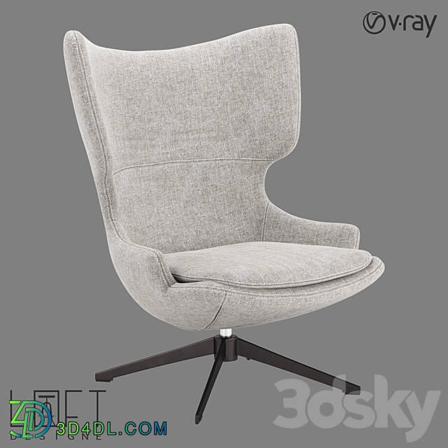 Arm chair - Armchair LoftDesigne 36561 model