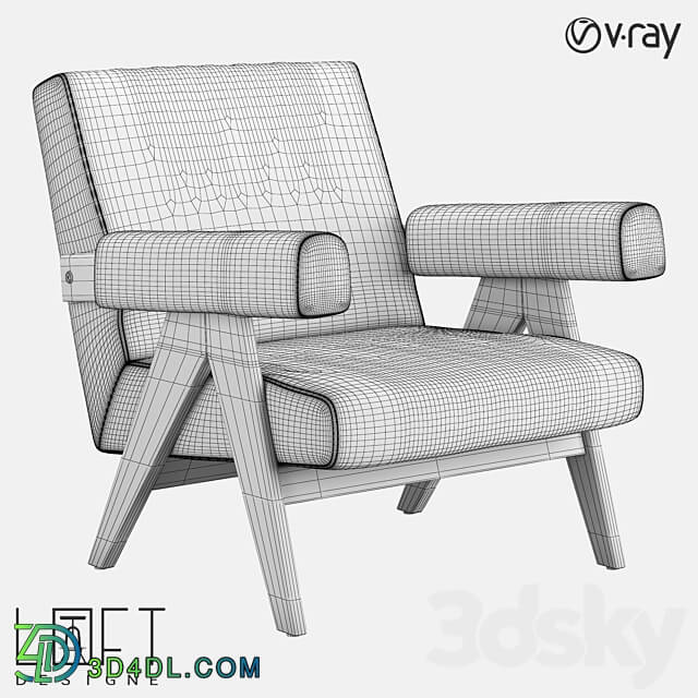 Arm chair - Armchair LoftDesigne 36965 model
