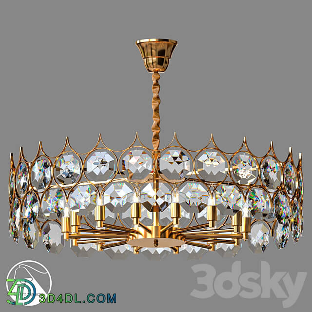 Pendant light - LampsShop.ru L1228 Chandelier Iridescent