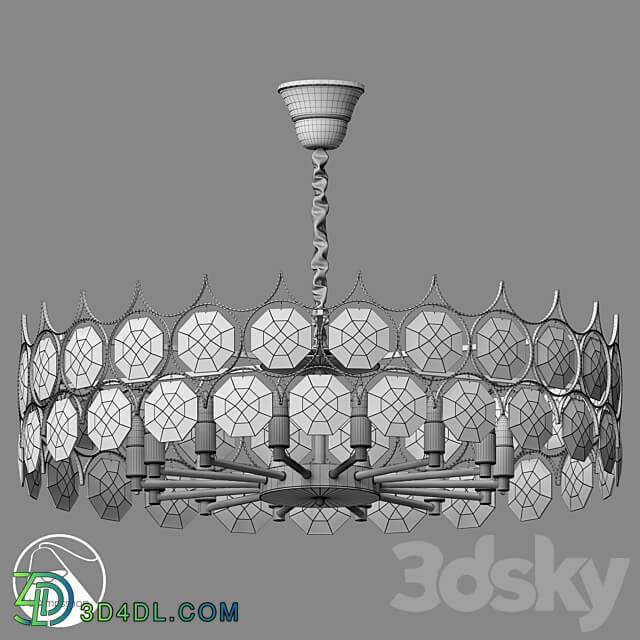 Pendant light - LampsShop.ru L1228 Chandelier Iridescent