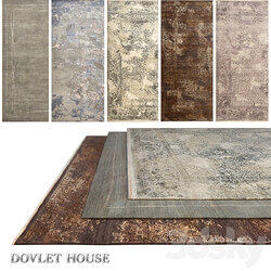 Carpets DOVLET HOUSE 5 pieces part 676  