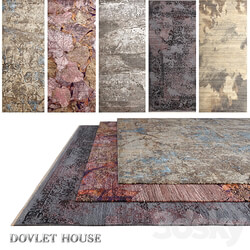 Carpets DOVLET HOUSE 5 pieces part 684  